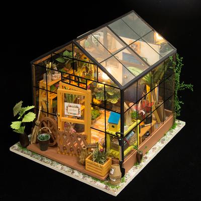 DIY bouwpakket Minikas 'Cathy's flowerhouse' - Robotime