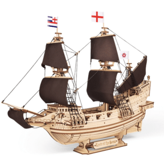 Eco Wood Art (EWA) 3D Mechanische Houten Puzzel, Lord of the Seas, 4424, 40x16x51,7cm